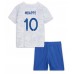 Frankrijk Kylian Mbappe #10 Babykleding Uitshirt Kinderen WK 2022 Korte Mouwen (+ korte broeken)